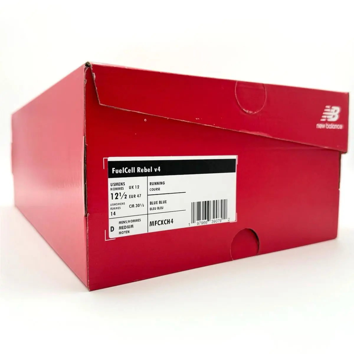 New Balance shoes - New Balance FuelCell Rebel v4 - MFCXCH4 - Blue, Manufacturer: Heron Blue with Chrome Blue and Black 1