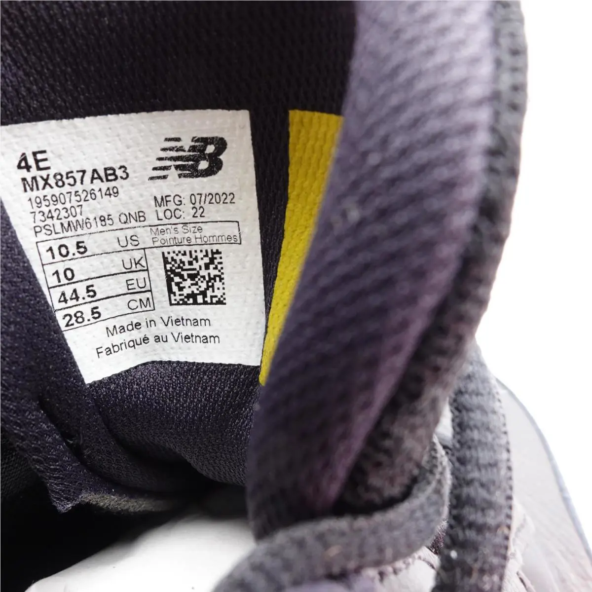 New Balance shoes - New Balance 857 - MX857AB3 - Black 11