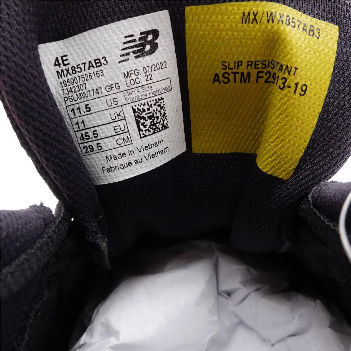 New Balance shoes - New Balance 857 - MX857AB3 - Black 14