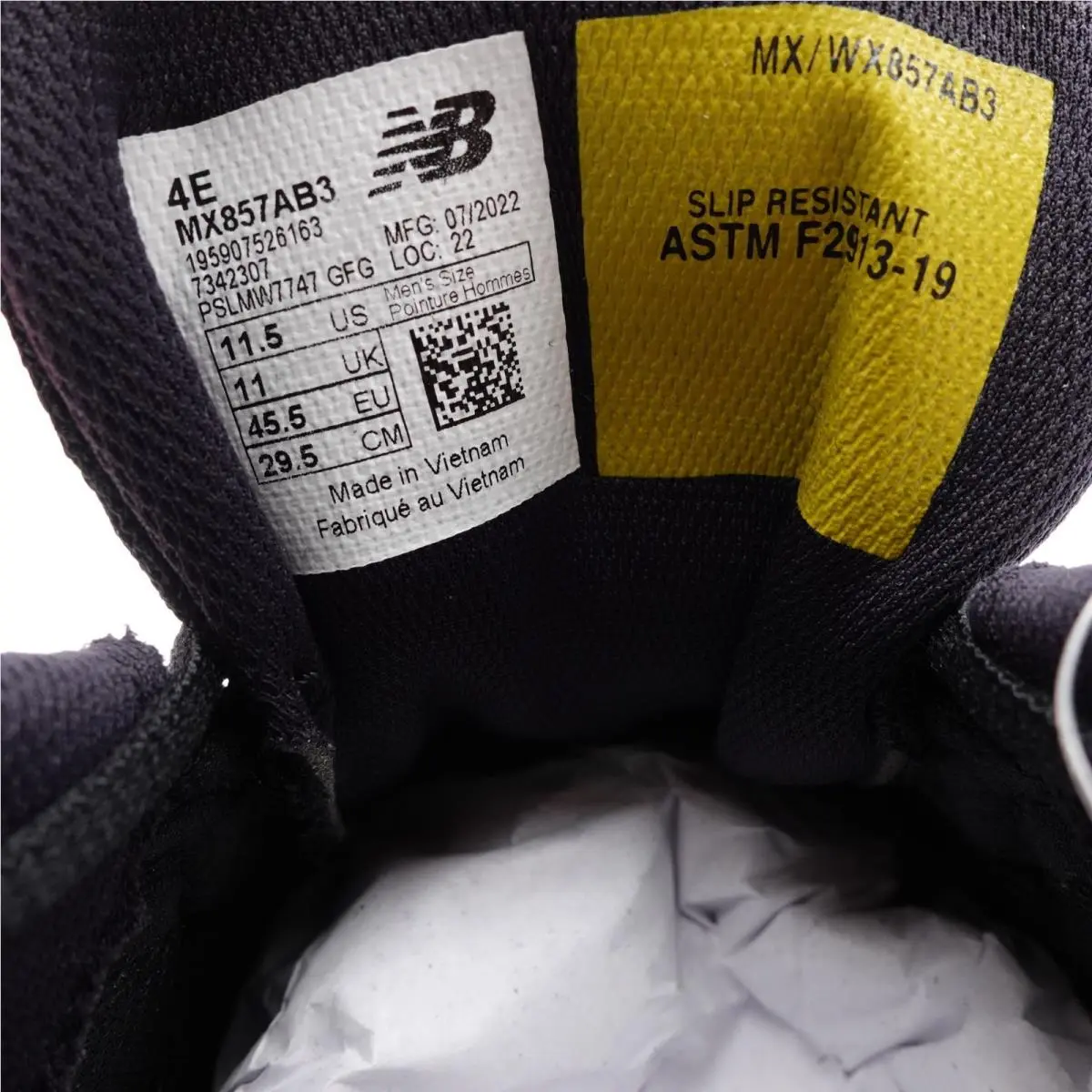 New Balance shoes - New Balance 857 - MX857AB3 - Black 11