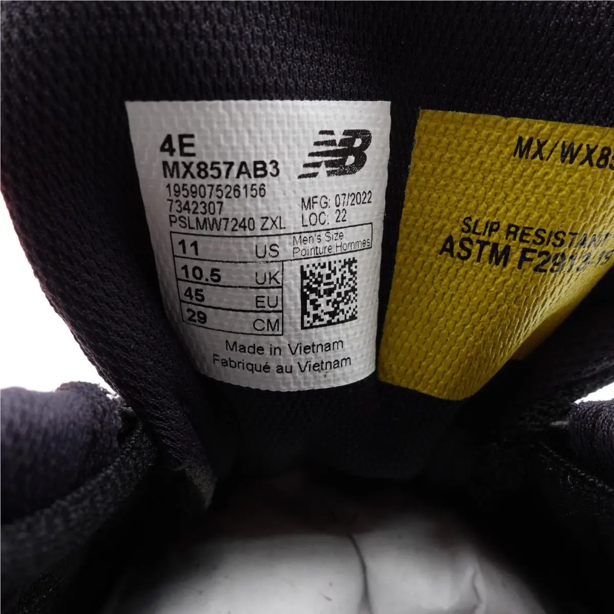 New Balance shoes - New Balance 857 - MX857AB3 - Black 9