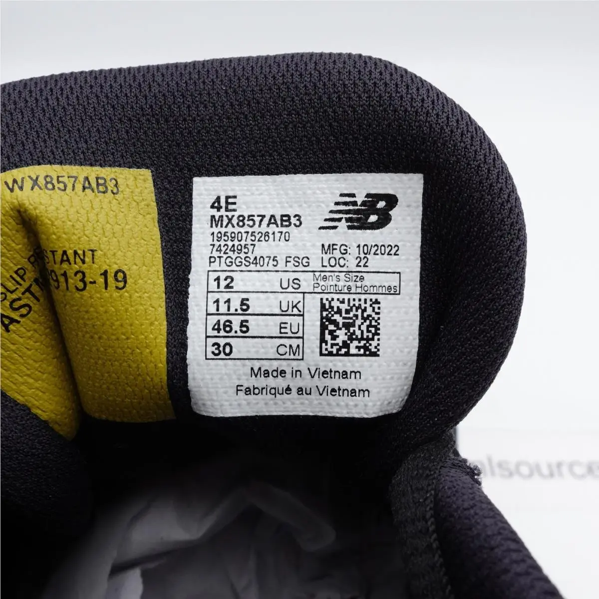 New Balance shoes - New Balance 857 - MX857AB3 - Black 14