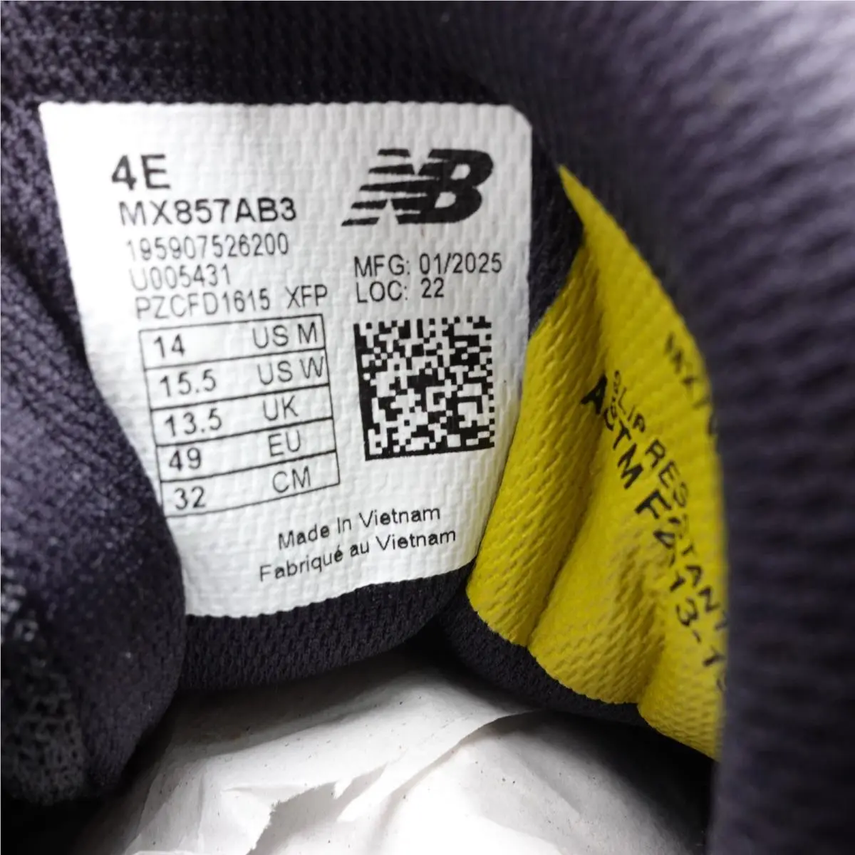 New Balance shoes - New Balance 857 - MX857AB3 - Black 18
