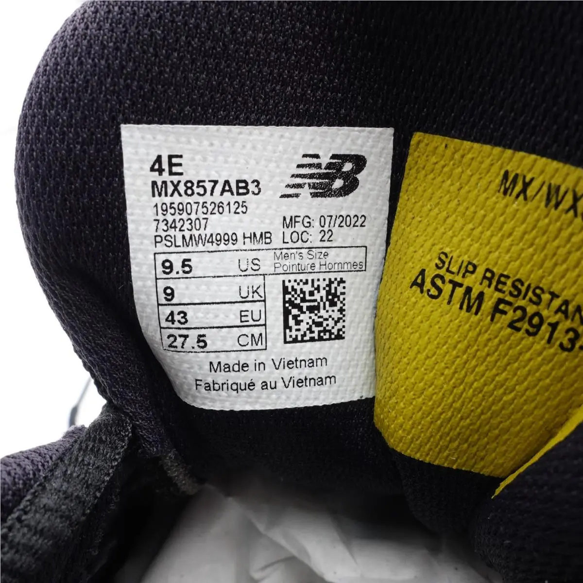 New Balance shoes - New Balance 857 - MX857AB3 - Black 6