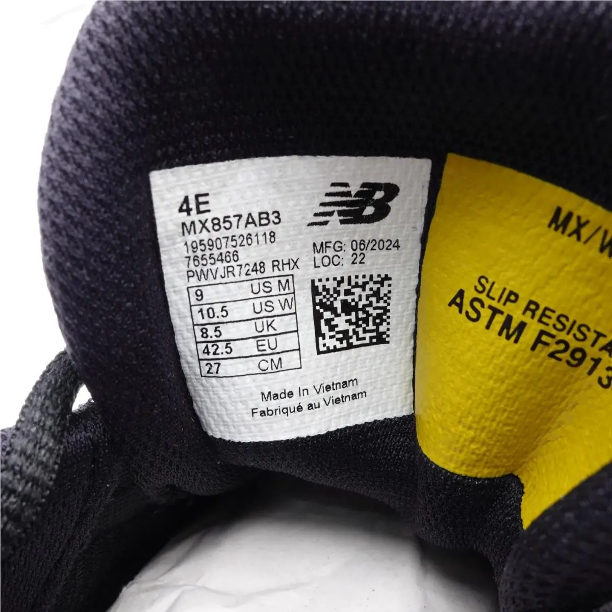 New Balance shoes - New Balance 857 - MX857AB3 - Black 3