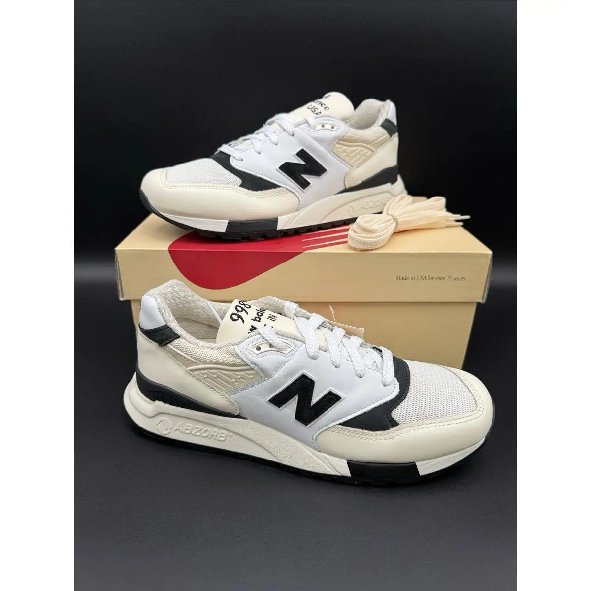 New Balance shoes - New Balance 998 - U998TI - Ivory 9