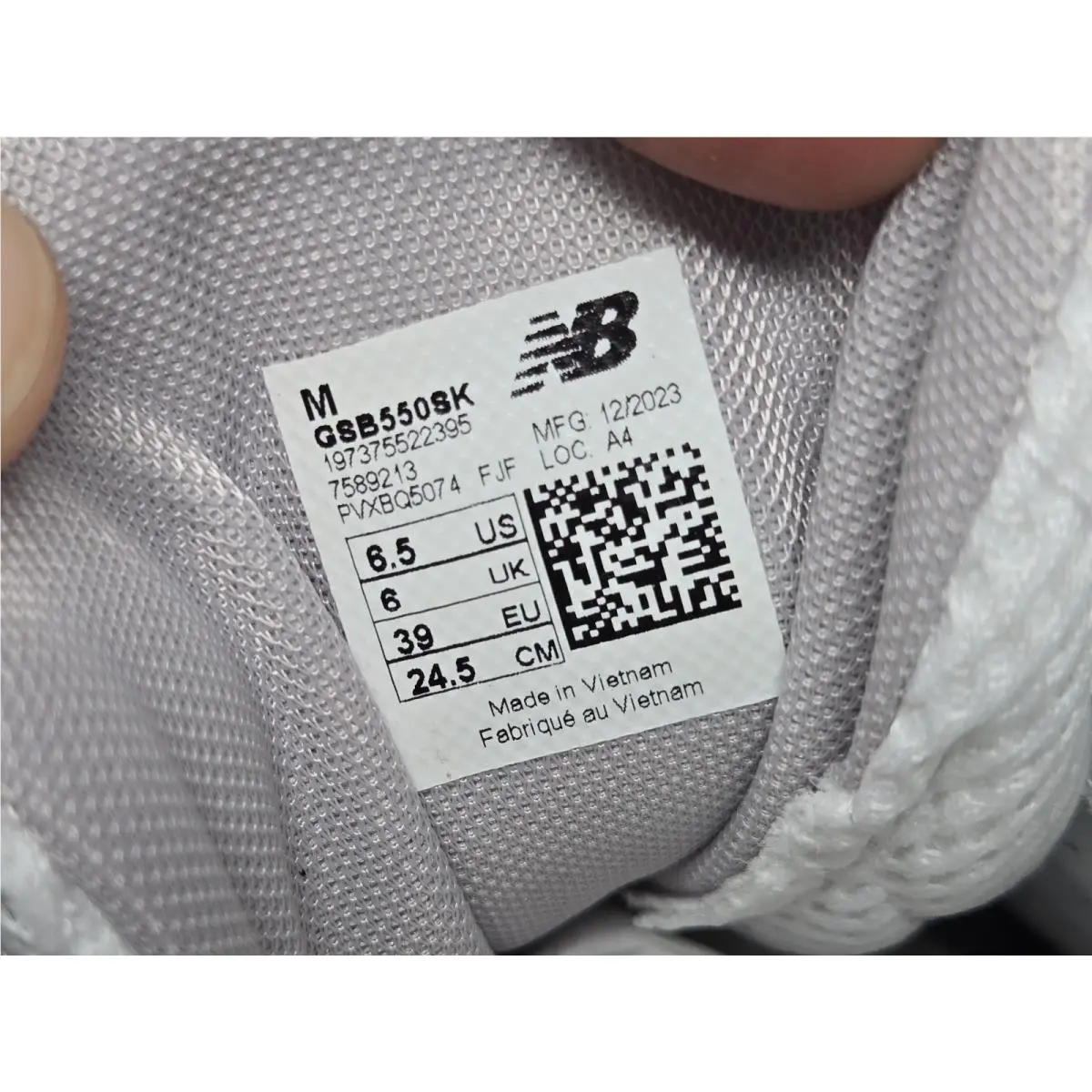 New Balance shoes - New Balance 550 - White 5
