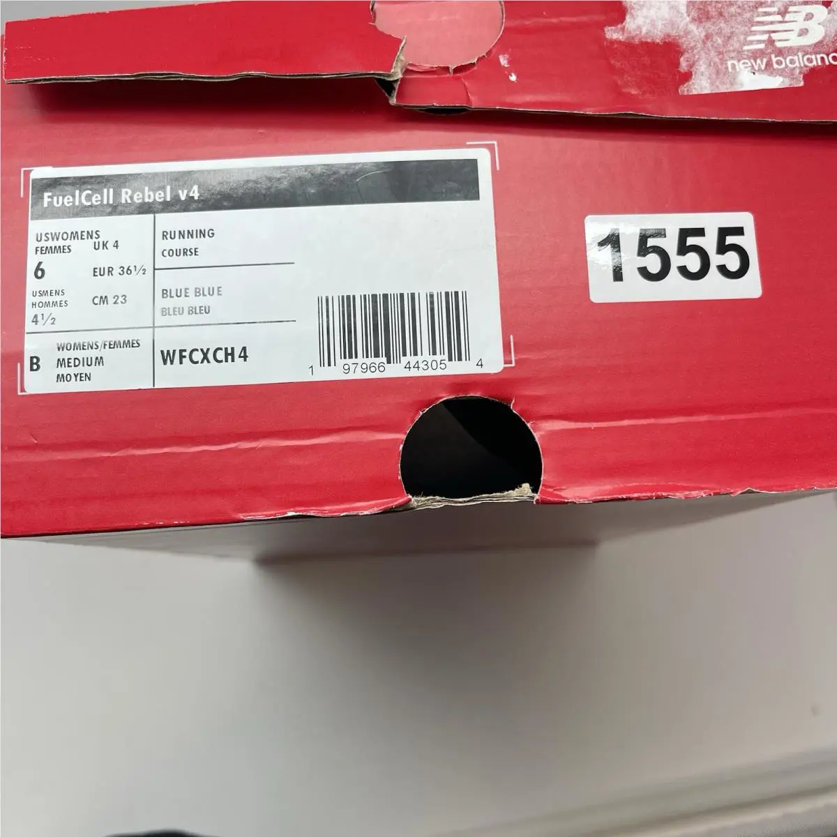 New Balance shoes - FuelCell Rebel V4 - FuelCell Rebel - WFCXCH4 - Blue (UPC: 197966443306) 3