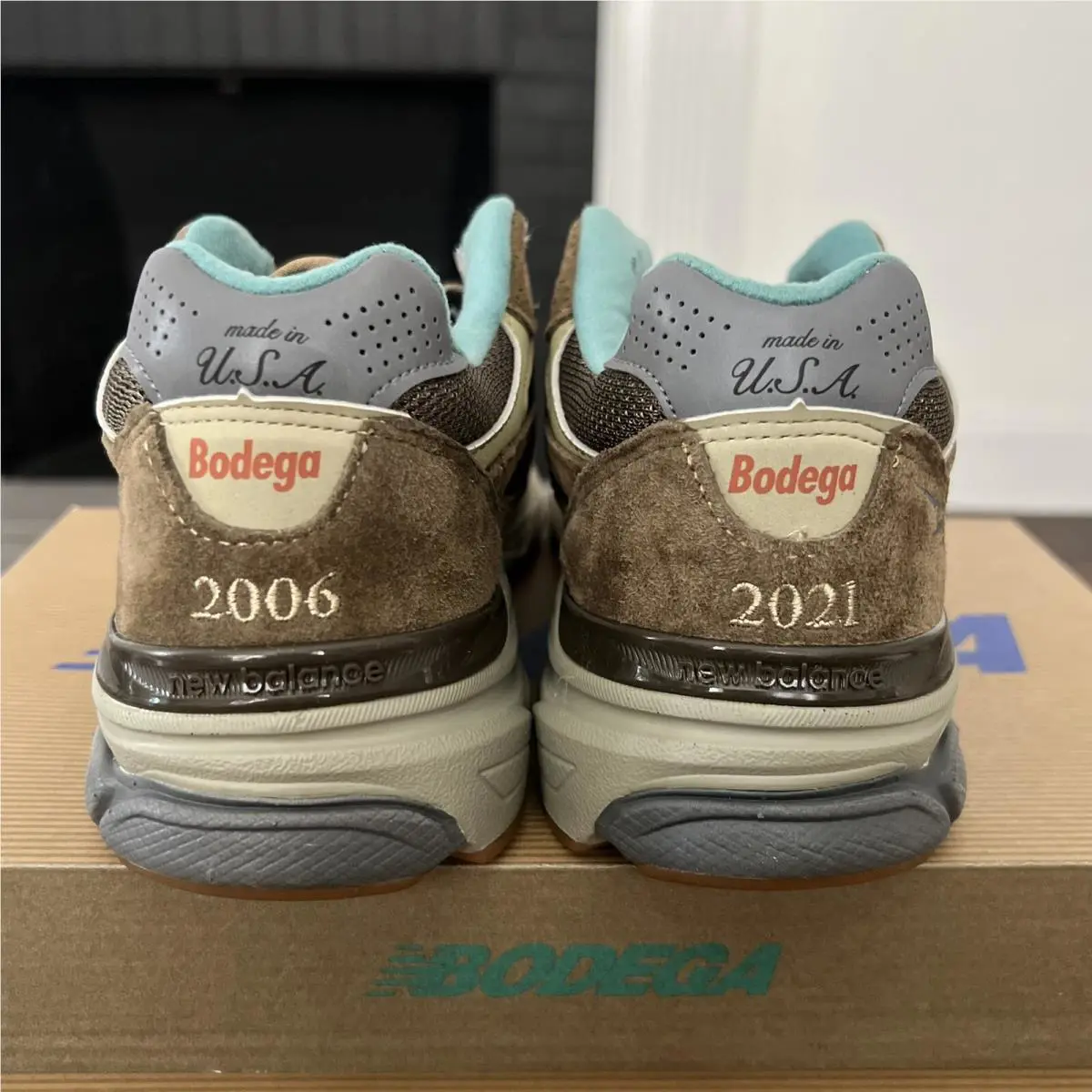 New Balance shoes - New Balance 990v3 - M990BD3 - Brown 2