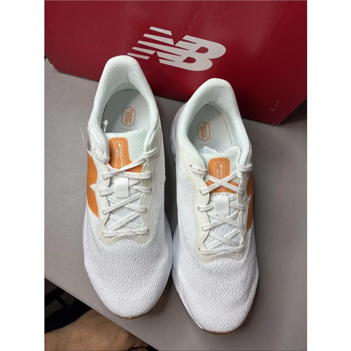 New Balance shoes - New Balance Fresh Foam Arishi - WARISFC4 - Sea Salt/Orange Fuzz (UPC: 196652984529) 1