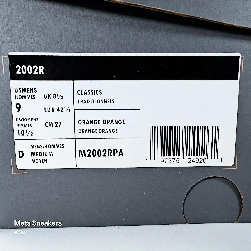 New Balance shoes - New Balance 2002 R - M2002RPA - Orange 1