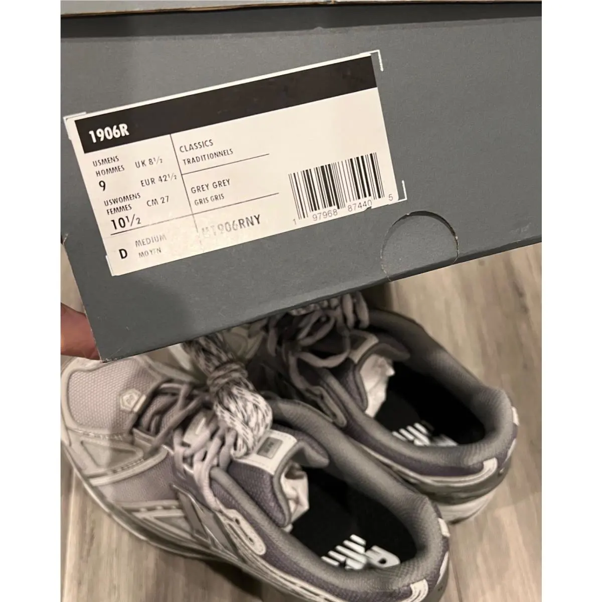 New Balance shoes - New Balance 1906R - U1906RNY - Gray 4