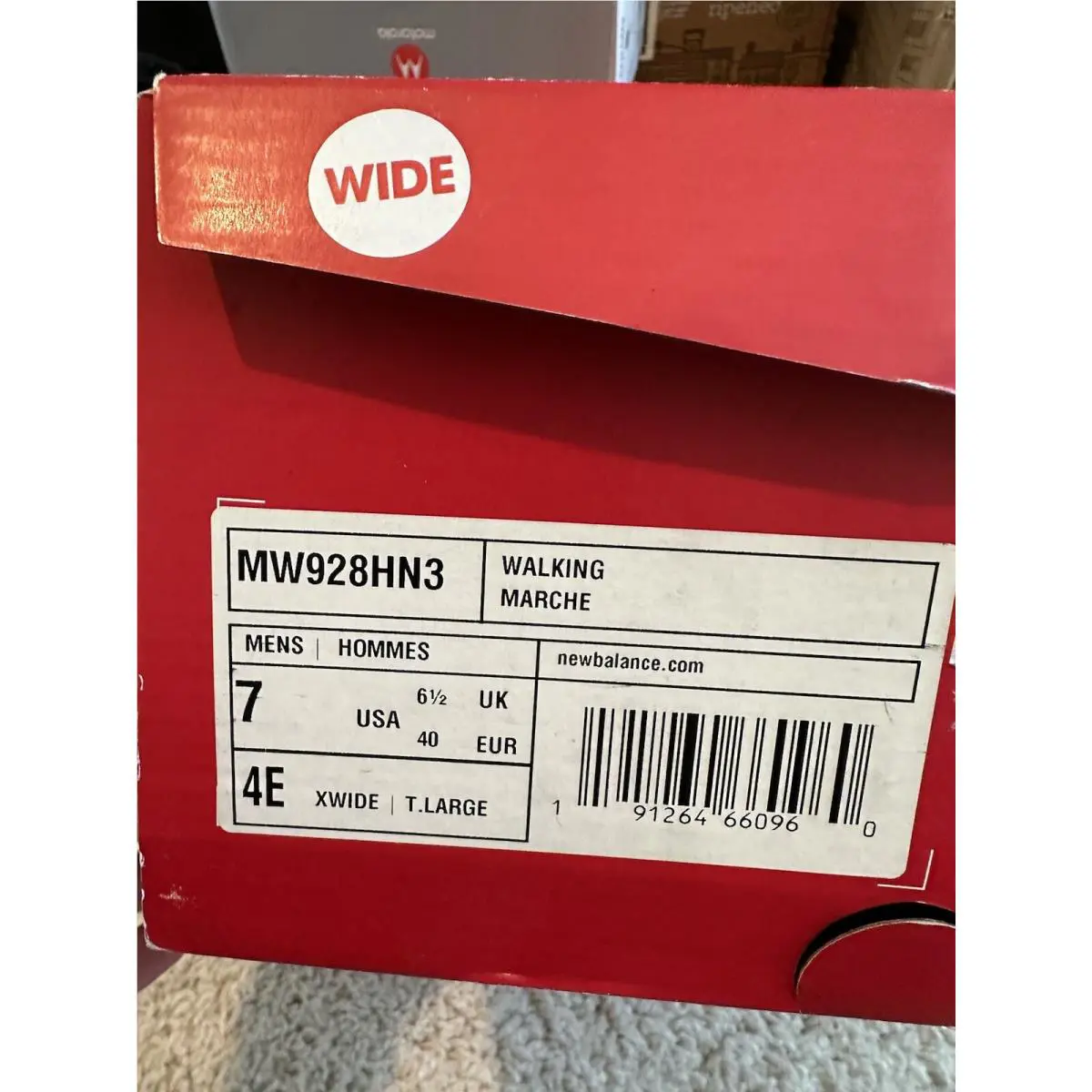 New Balance shoes - New Balance 928 V3 - MW928HN3 - Beige (UPC: 191264660533) 9