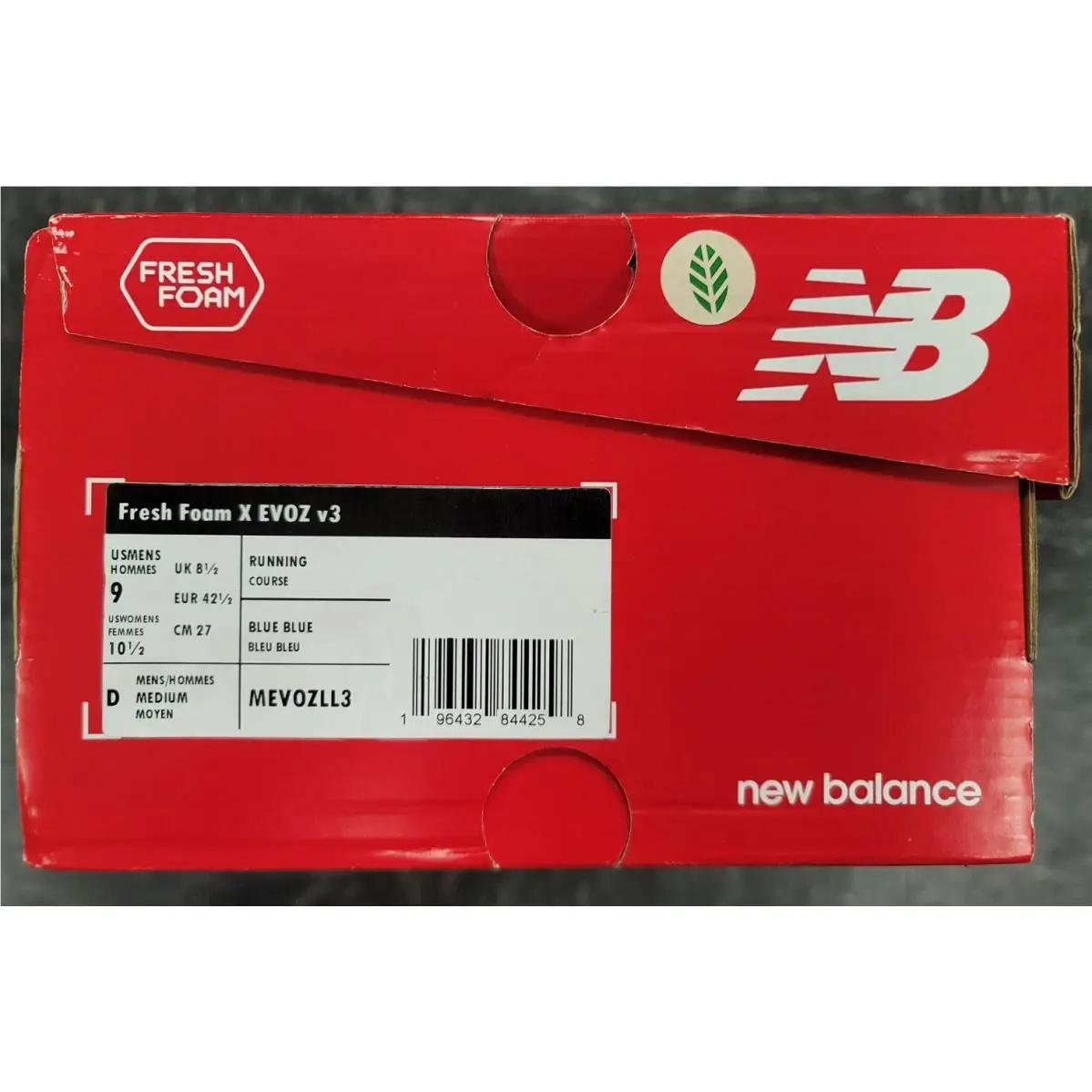 New Balance shoes - MEVOZLG3 - Blue (UPC: 196432844258) 3