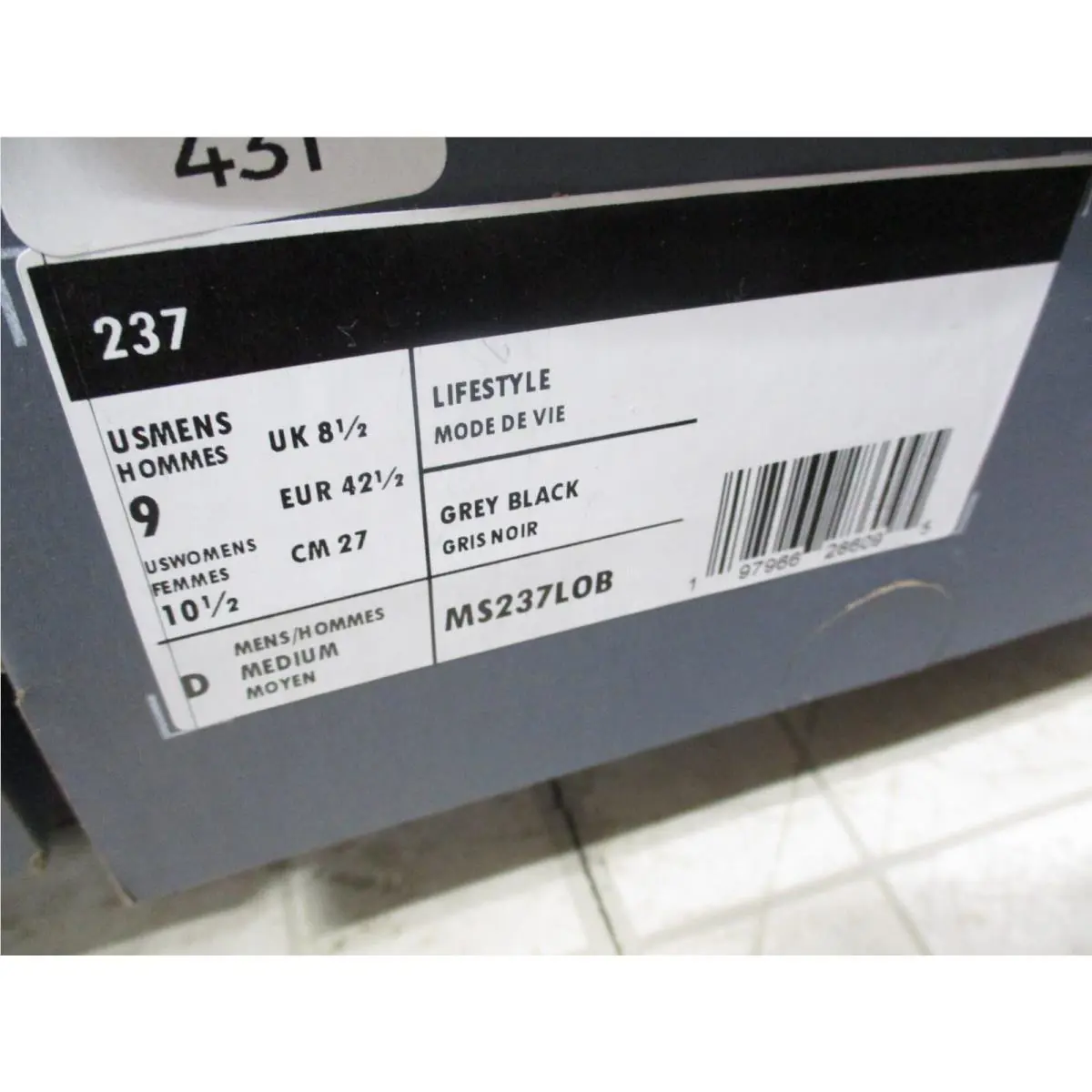 New Balance shoes - New Balance 237 - Black 10