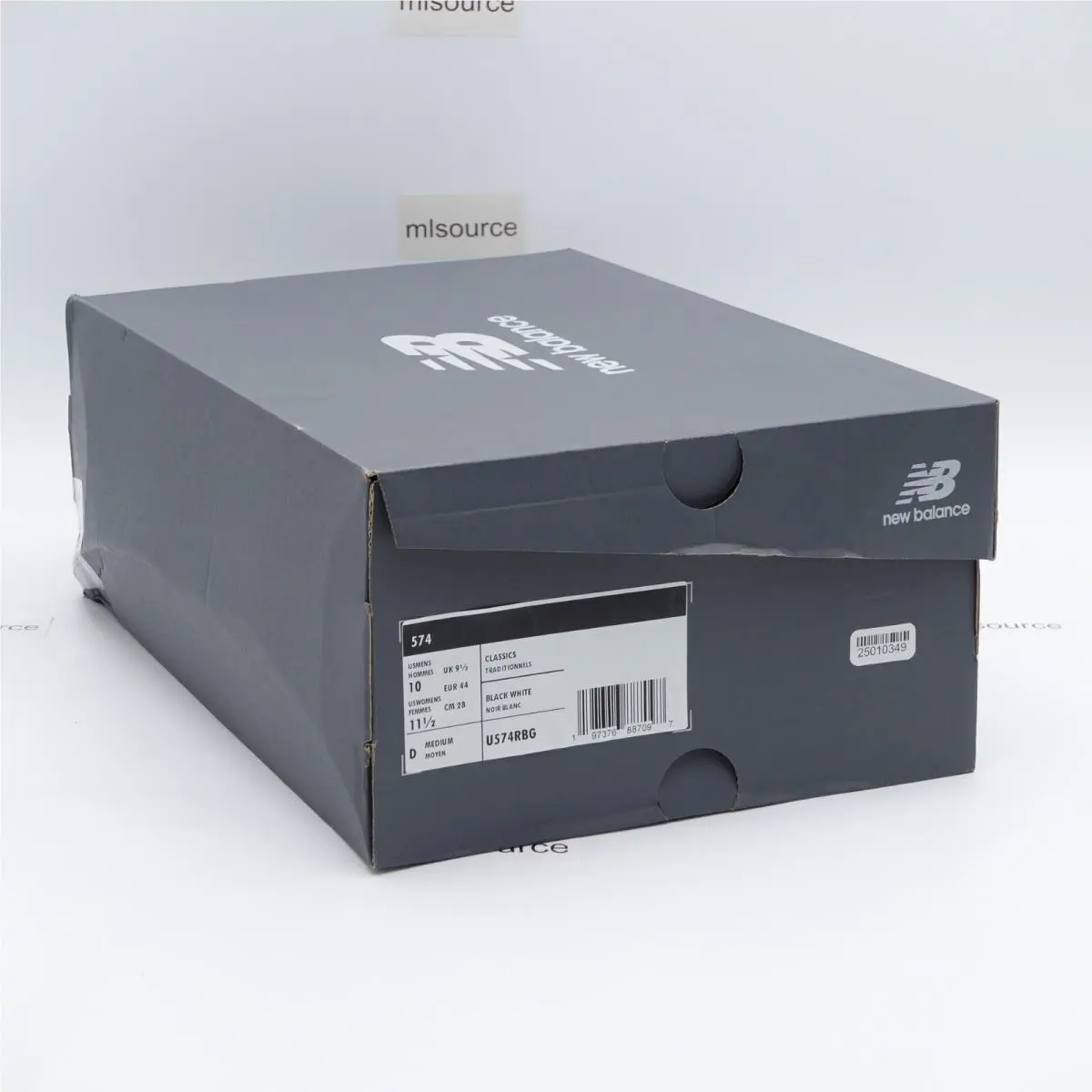 New Balance shoes - New Balance 574 - U574RBG - Black, Manufacturer: Black/White/Marsh Green (UPC: 197376887097) 2