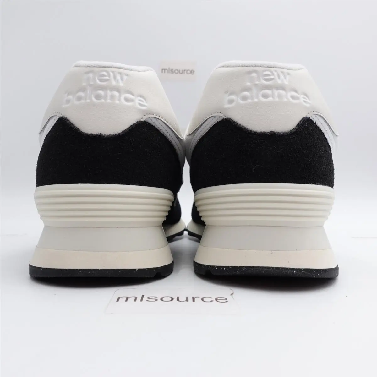 New Balance shoes - New Balance 574 - U574RBG - Black, Manufacturer: Black/White/Marsh Green (UPC: 197376887097) 4