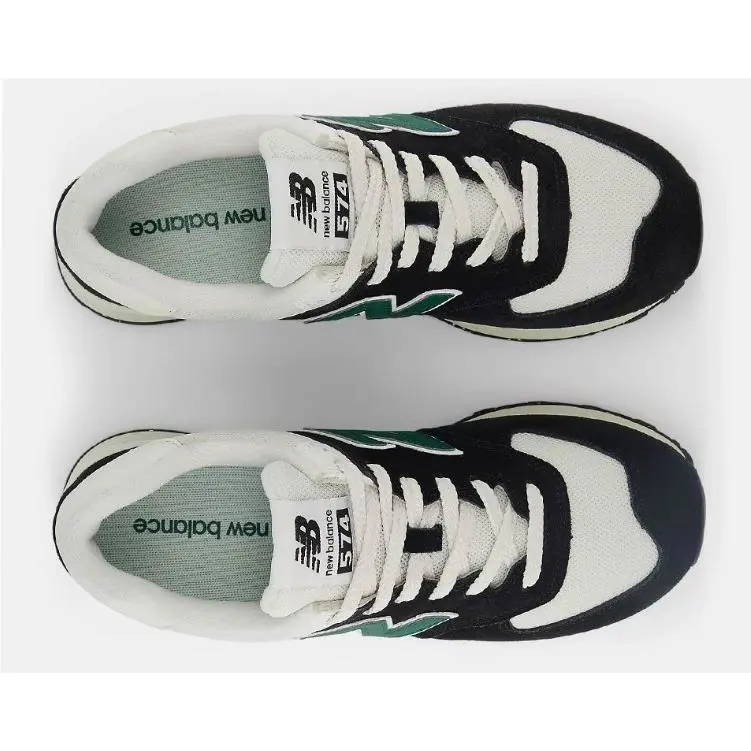 New Balance shoes - New Balance 574 - U574RBG - Black / White / Green (UPC: 196941359311) 3