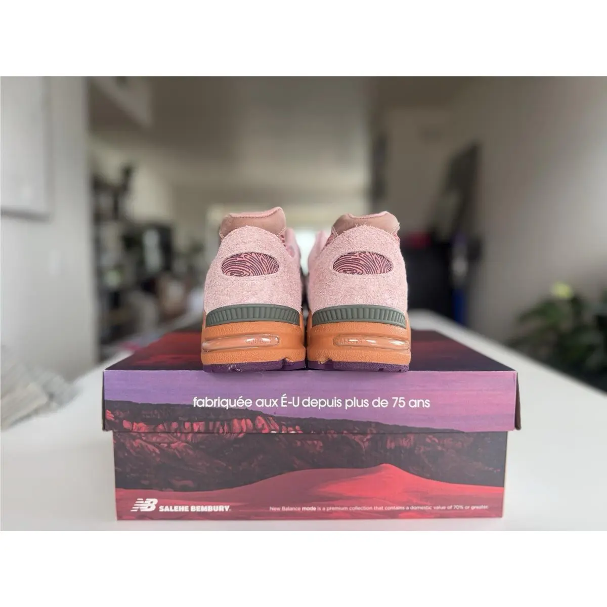 New Balance shoes - New Balance 990 - M990SB2 - Pink 1