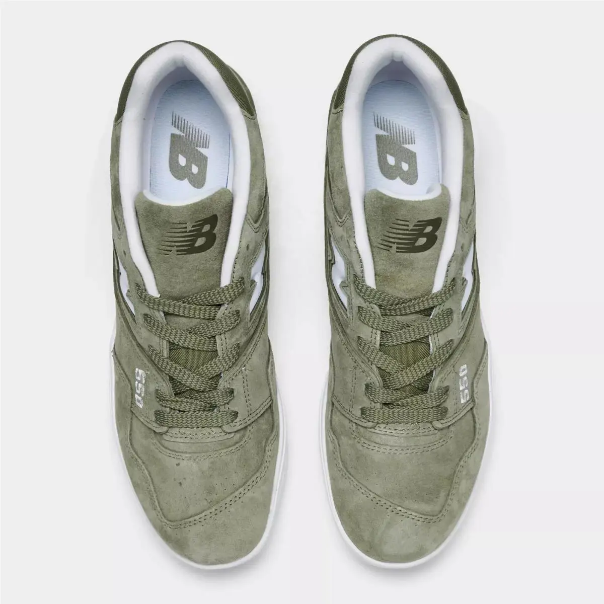 New Balance shoes - New Balance 550 - BB550UCO - Dark Olive Green White 1