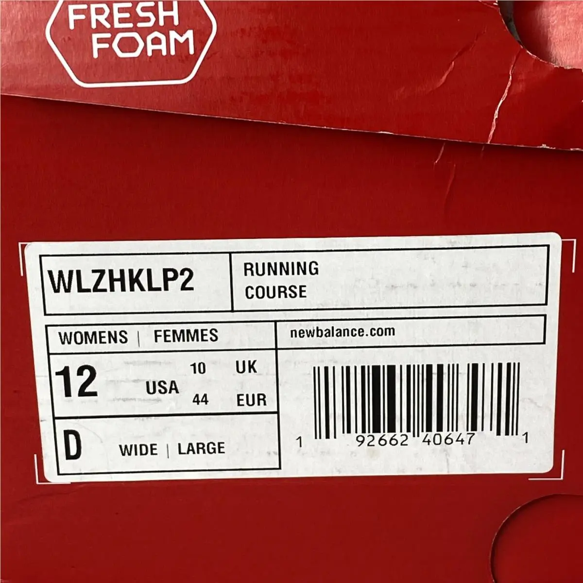 New Balance shoes - New Balance Fresh Foam Lazr - WLZHKLP2 - Gray 10