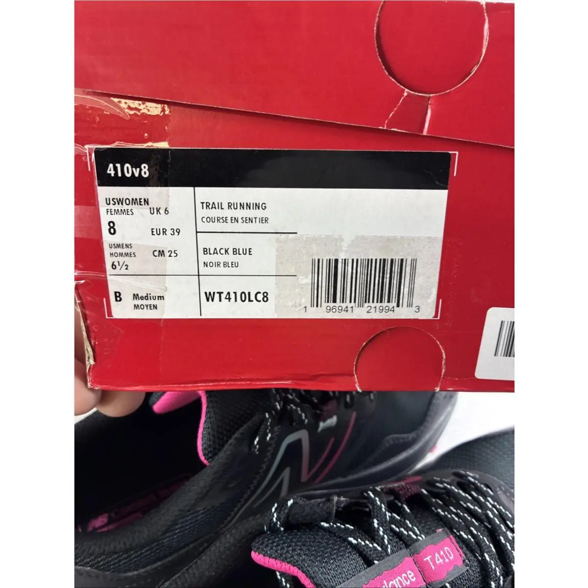 New Balance shoes - New Balance 10 - WT410LC8 - Black (UPC: 0196941219905) 5