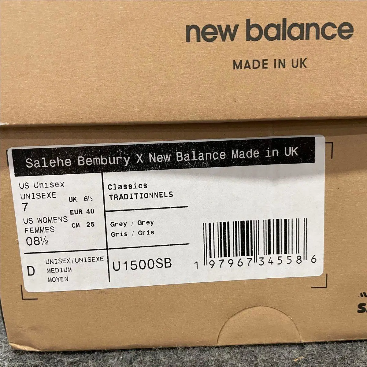 New Balance shoes - vs-159339 - vs-159339 - Gray (UPC: 197967345586) 6