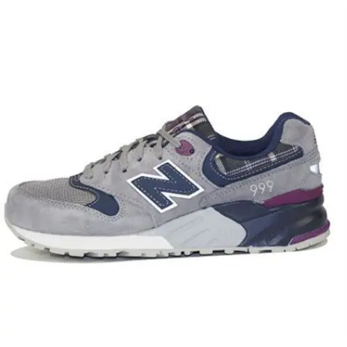 New Balance shoes - Gray, Navy, Purple (UPC: 889116129610) 0