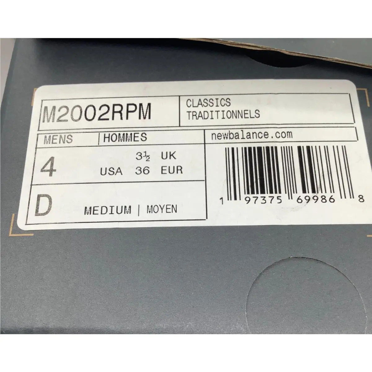 New Balance shoes - M2002RPM - M2002RPM - Gray (UPC: 197375699868) 6