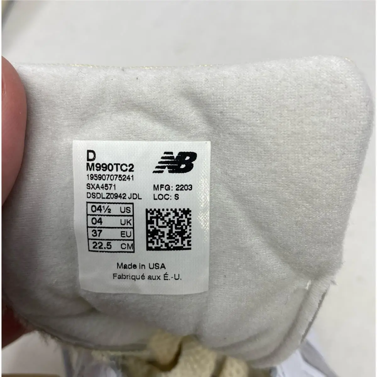 New Balance shoes - New Balance 990 v6 - U990GB6 - White 5