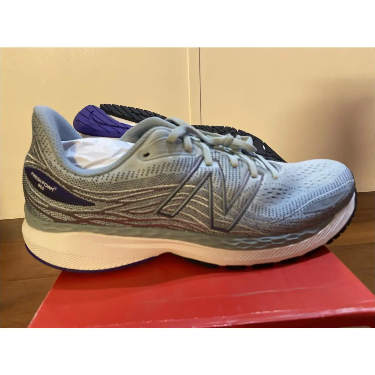 New Balance shoes - M860S12 - M860S12 - Gray/purple 0