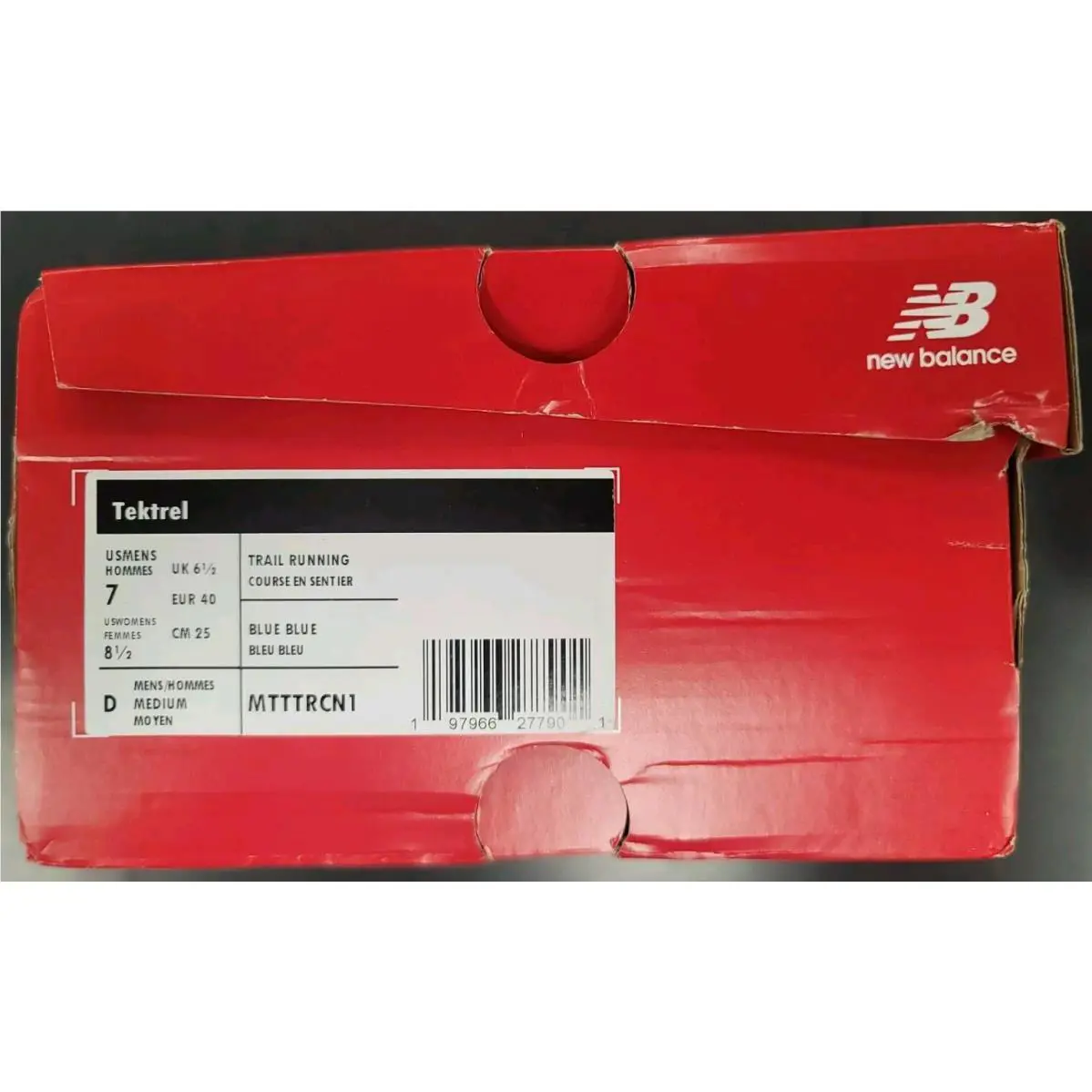 New Balance shoes - New Balance Tektrel - Tektrel - Black/Phantom 4