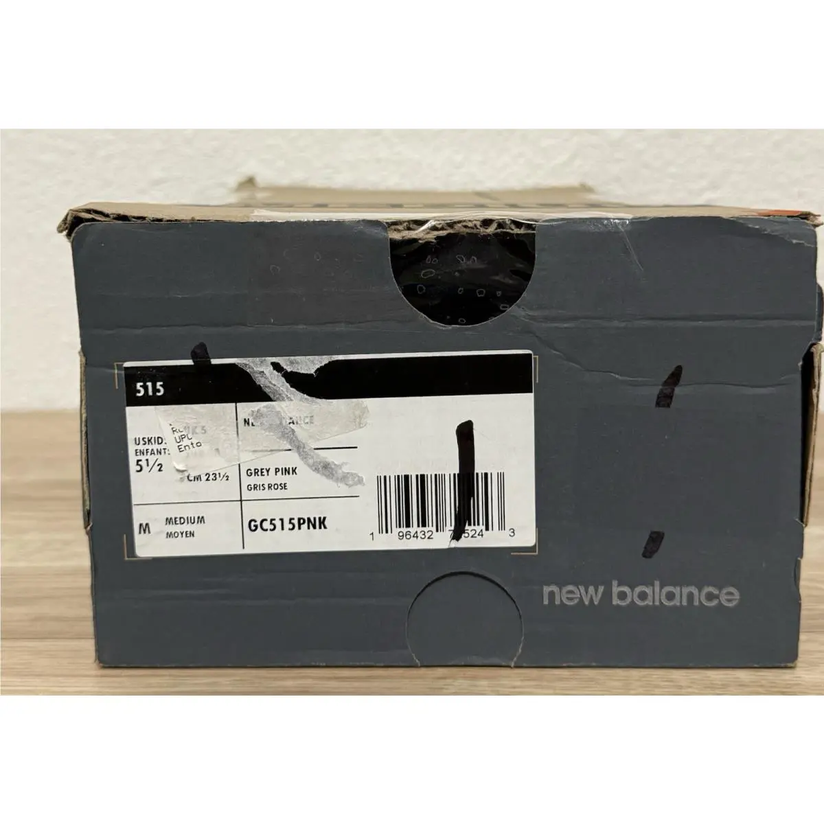 New Balance shoes - New Balance 515 - GC515PNK - Grey/Pink 7