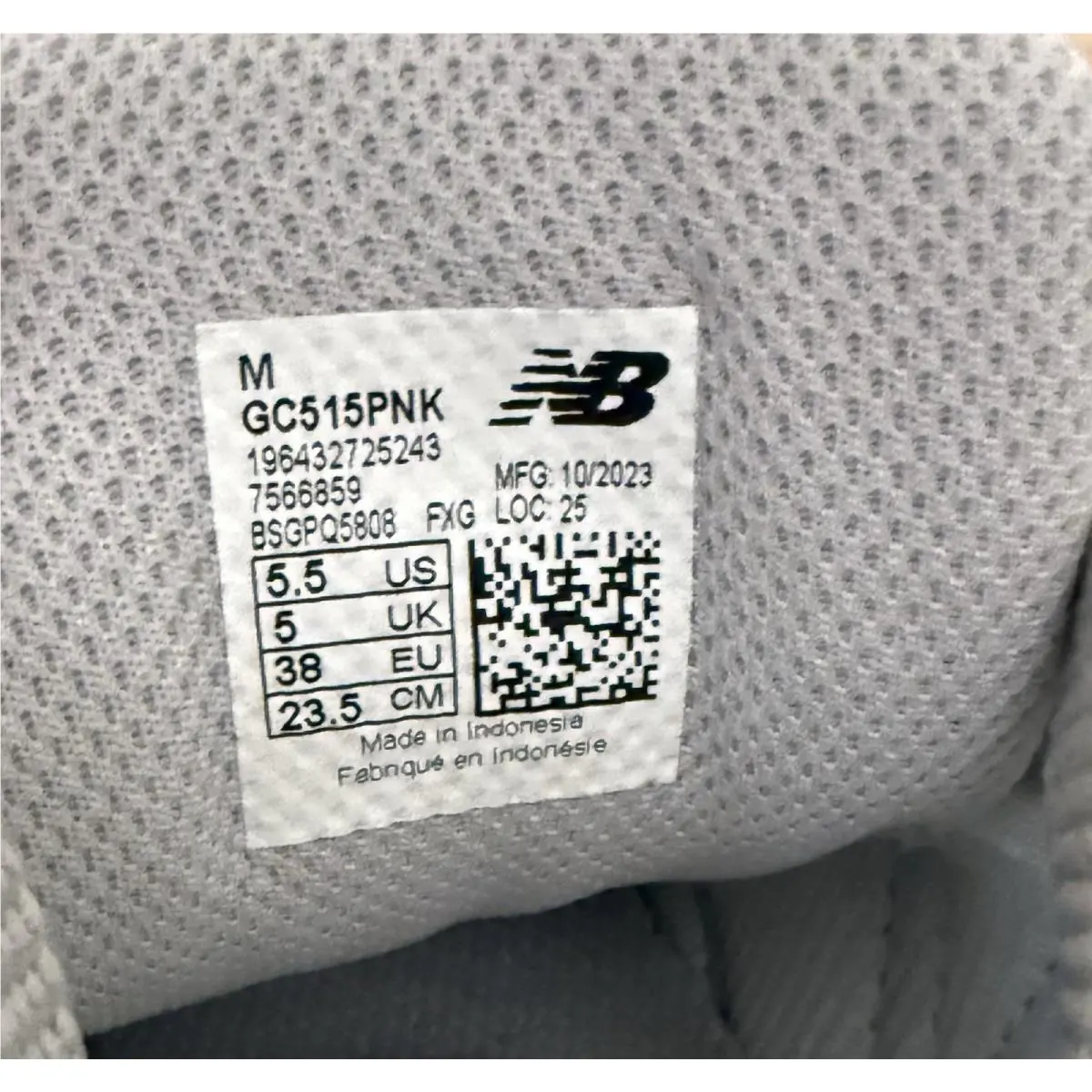 New Balance shoes - New Balance 515 - GC515PNK - Grey/Pink 6