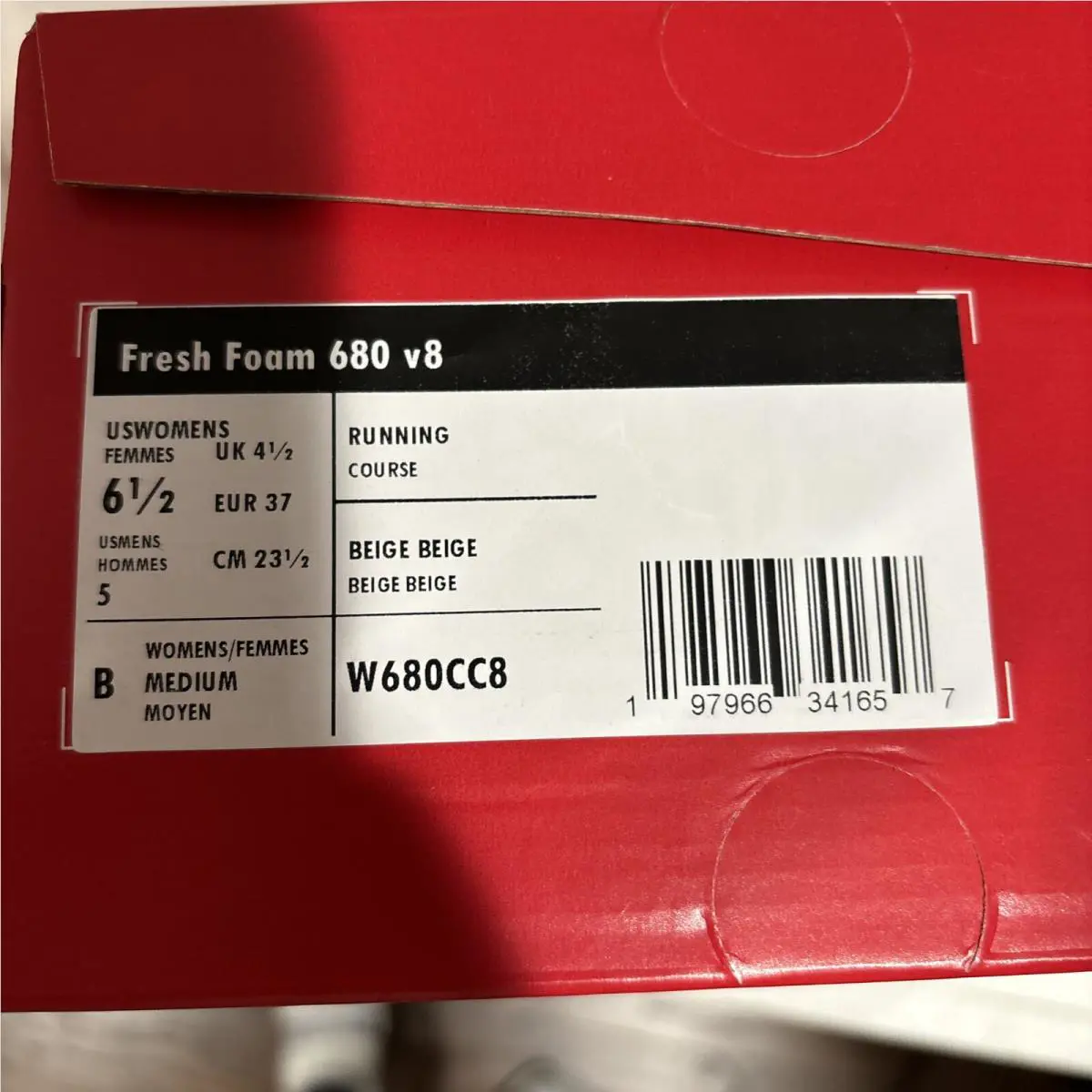 New Balance shoes - New Balance 680 - Beige 3