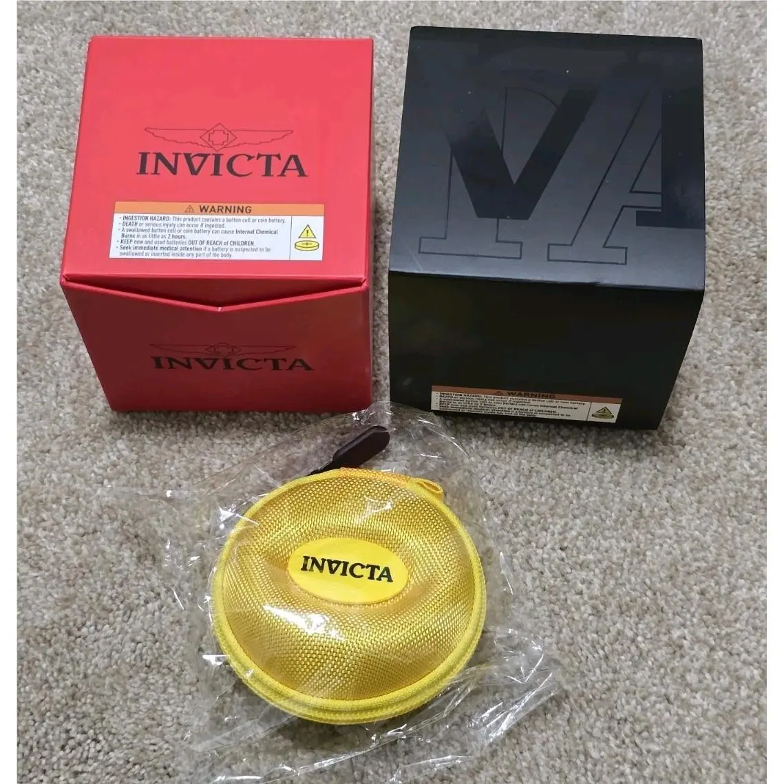 Invicta Men`s Racing 48.5mm Quartz Watch w/ Travel Case Box IN-48714