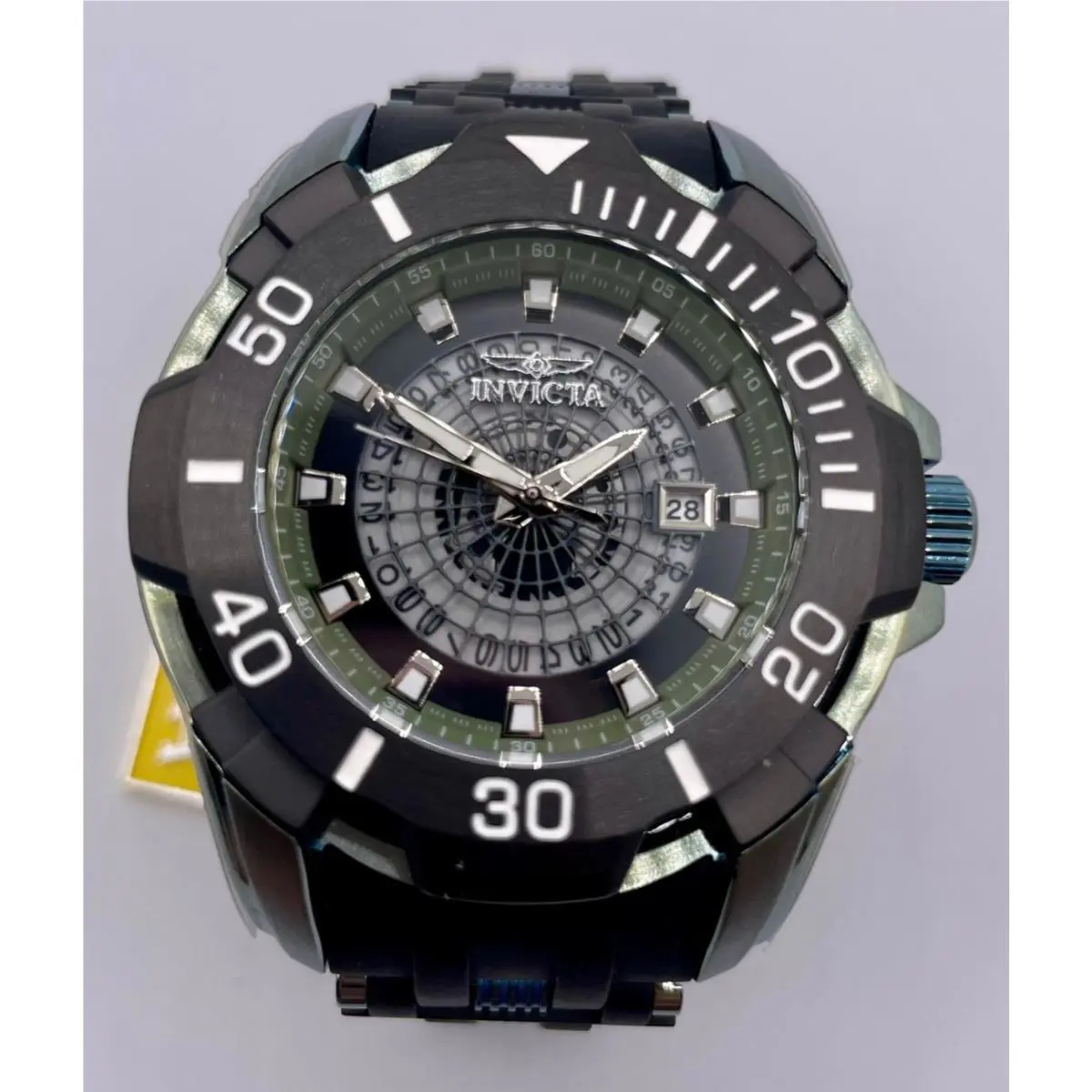 Invicta Sea Spider Men`s Watch - 45.9mm Green Black 44130