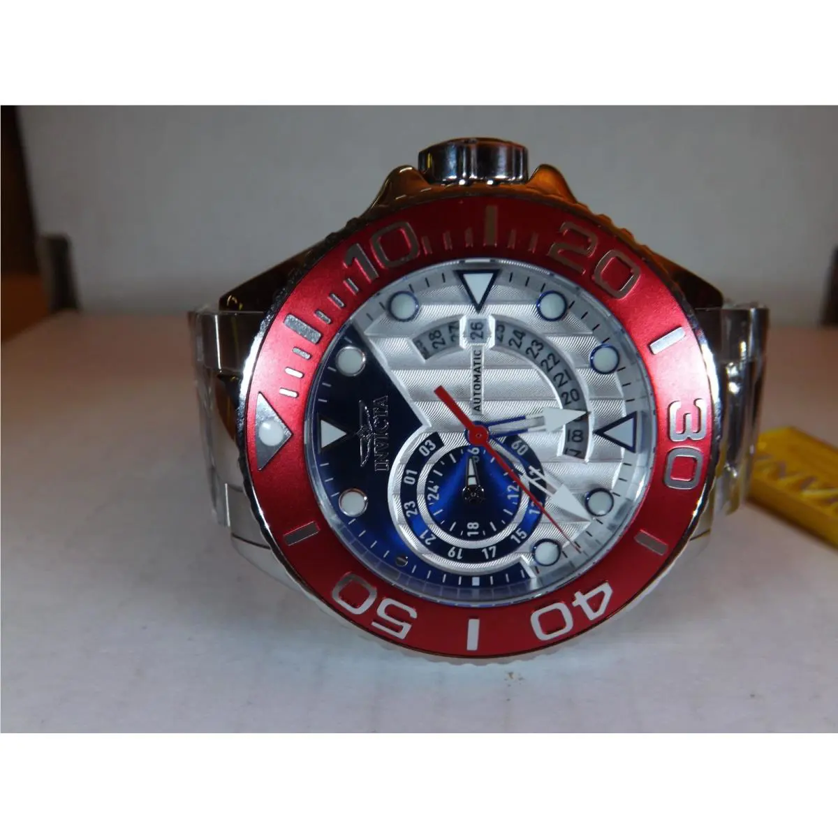 Invicta Mens Grand Diver Automatic Watch 300M WR - Model 47545 - Date -new