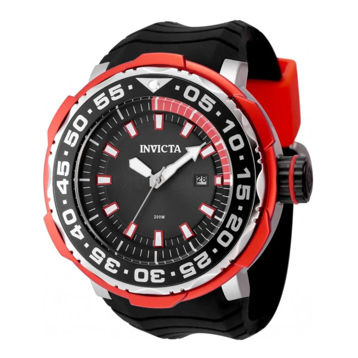 Invicta Chrononaut Emberstrike Men`s 52mm 200M Quartz Watch 48341
