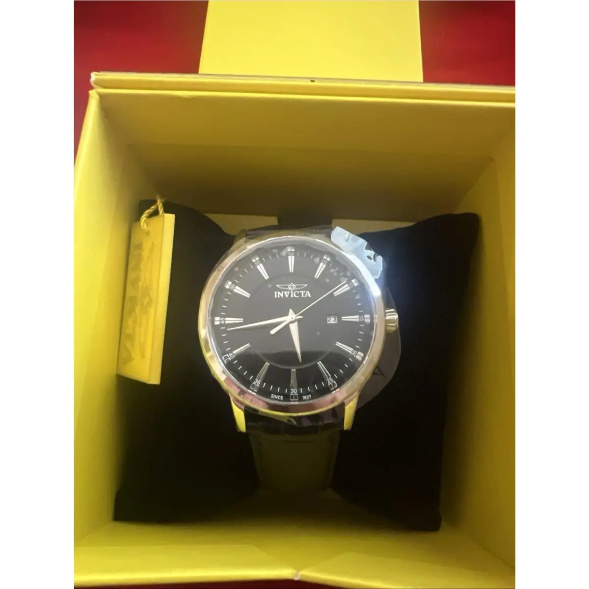 Invicta Celestial Men`s Watch - 43mm Black 47801 As Pictured
