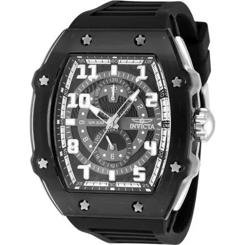 Invicta Men`s Racing 48.5mm VH61 Quartz Black Watch IN-48450