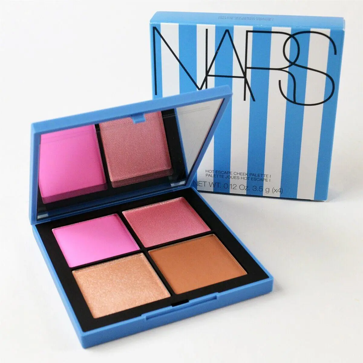 Nars Hot Escape Light Cheek Palette I - Size 0.12 Oz. / 3.5 g x 4