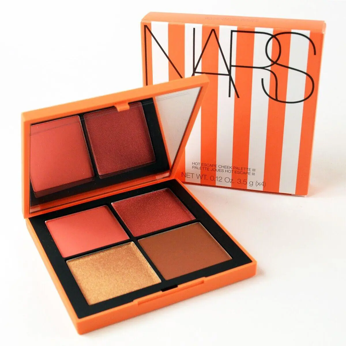 Nars Hot Escape Medium Deep Cheek Palette Iii - Size 0.12 Oz. / 3.5 g x 4