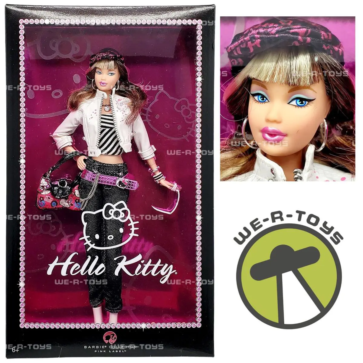 Hello Kitty Barbie Doll Pink Label Barbie Collection 2007 Mattel L4687 2