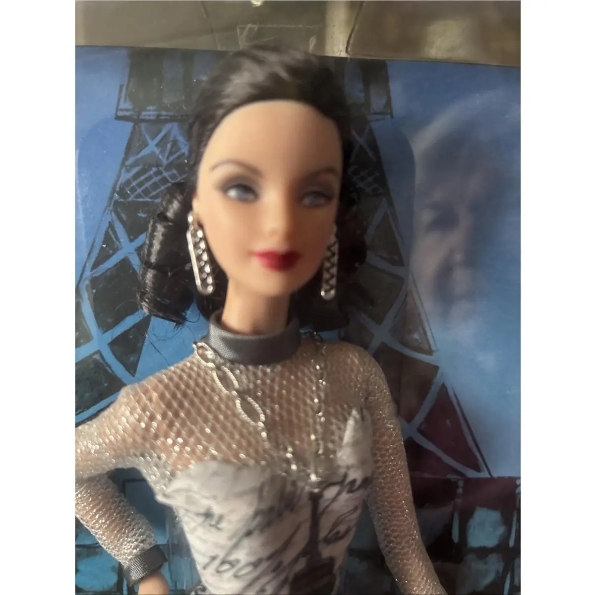 2009 Eiffel Tower Barbie Dolls Landmark Collection Pink Label Mattel T3771 Nrfb