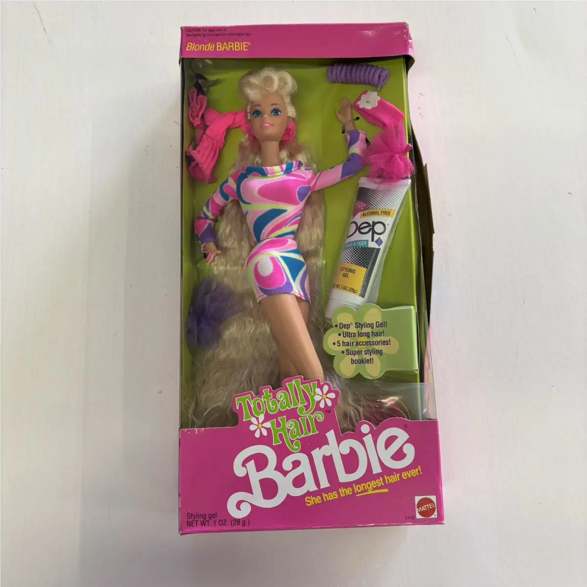 Totally Hair Barbie 1112 Mattel 1991