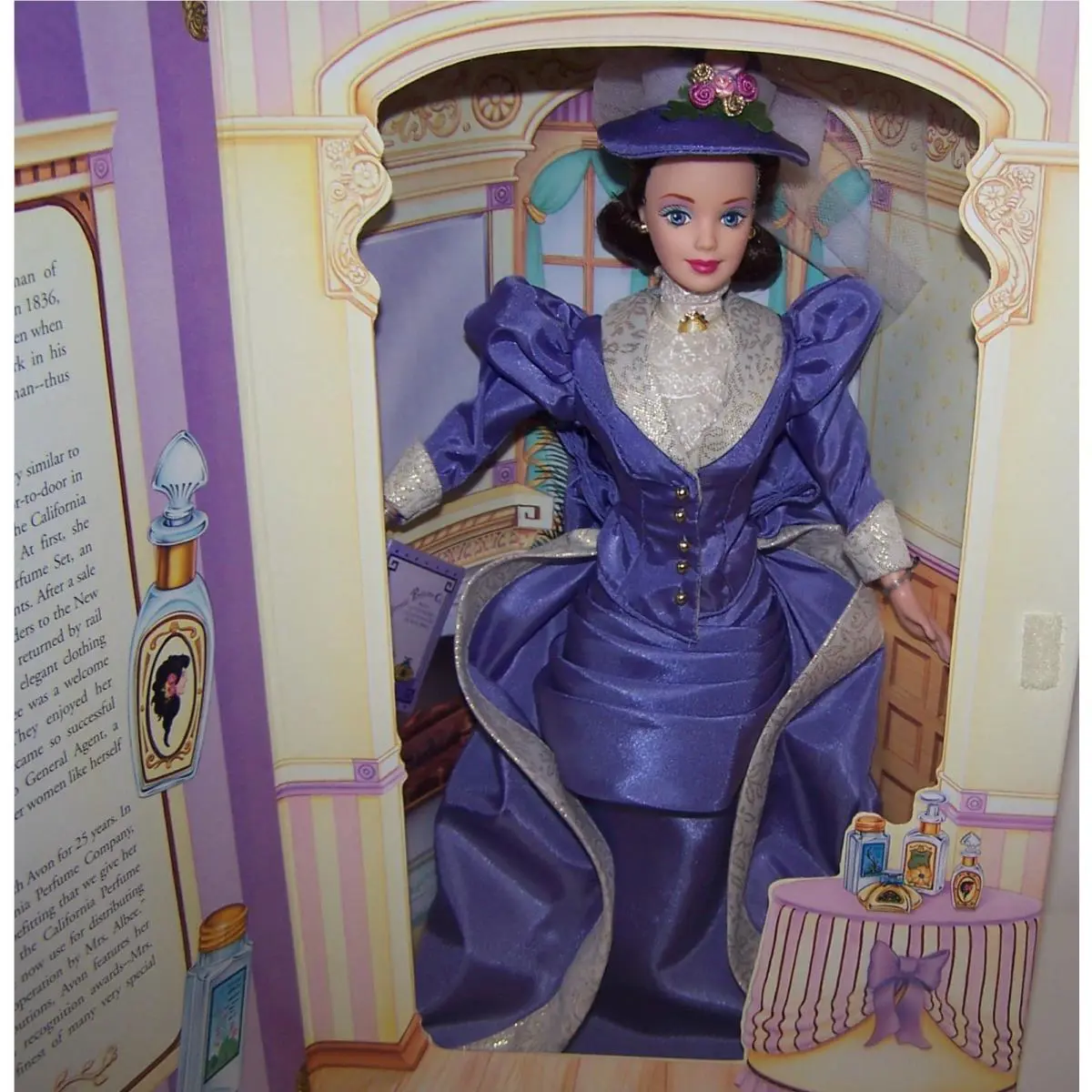 Avon Mrs. P.f.e. Albee Caucasian Barbie Doll First Series Mattel 1997