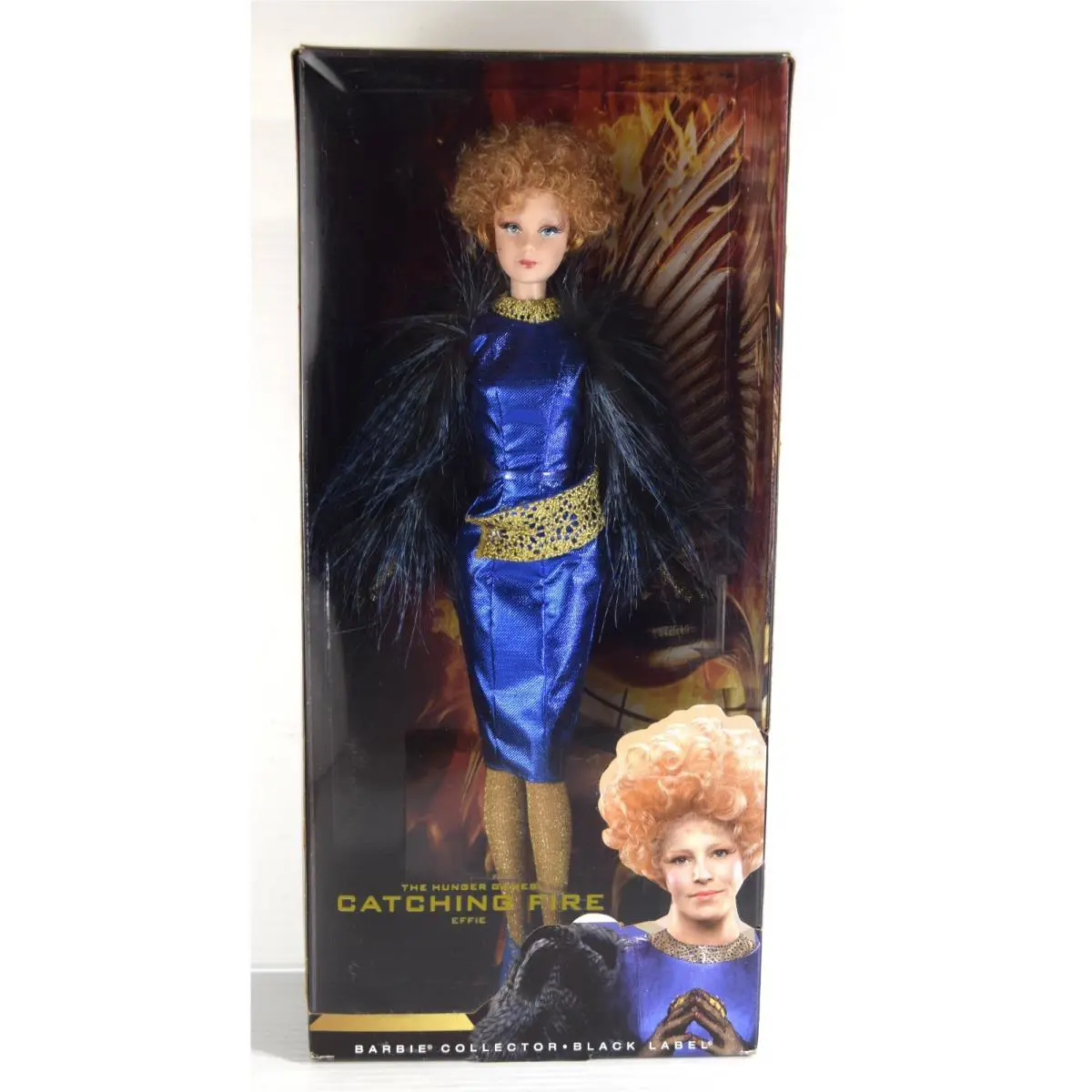 Black Label Hunger Games Catching Fire Effie Barbie Doll
