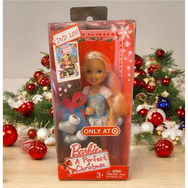 Barbie Perfect Christmas Ice Skating Chelsea Doll Target Exclusive 2011
