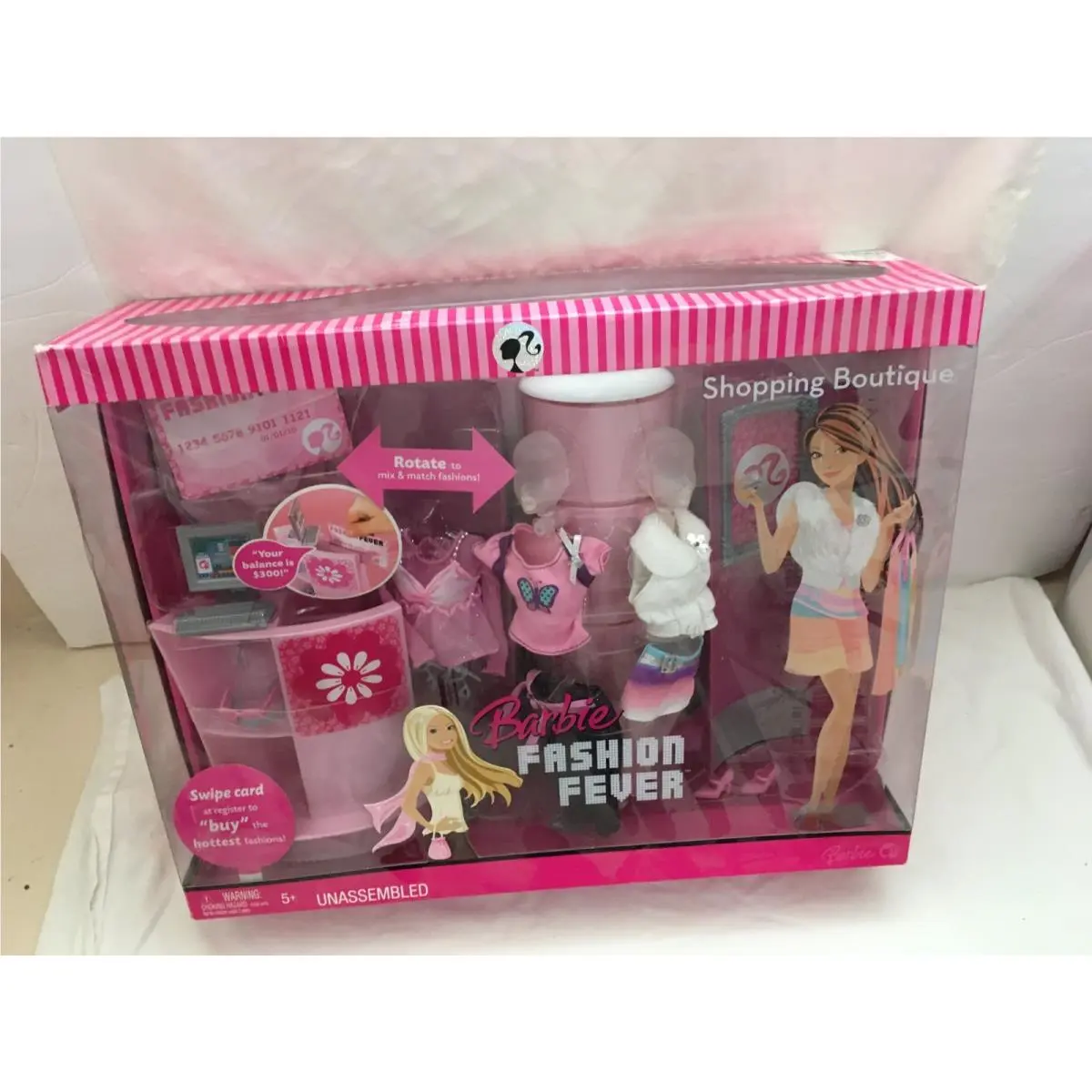 Barbie Fashion Fever Shopping Boutique Nrfb